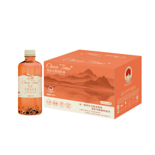 oasis time克东天然苏打水弱碱pH8.5健康可加热无糖515ml*12瓶/箱