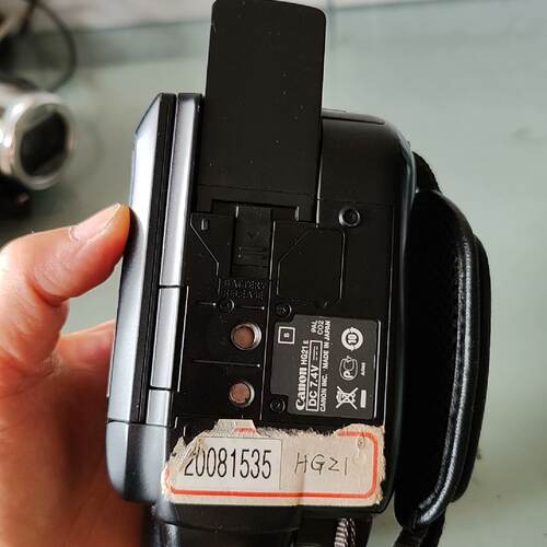 议价The Japanese Canon Digital Camcorder All-In- Model Is Hg