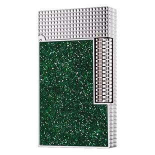 新款法国克雷斯高档璀璨星河黄铜朗声充气侧滑打火机礼品送男友