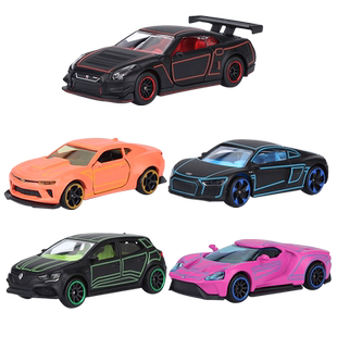 【自营】美捷轮意式光速车组日系轿车CastHeads合金小车五只装