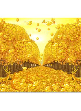金玉满堂沙发是风水画欧零招财