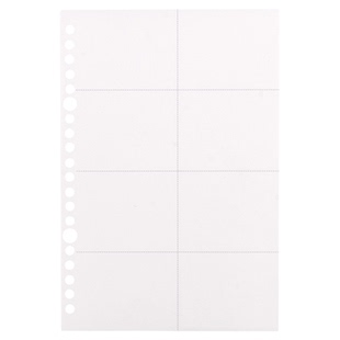 数学运算本活页纸分区加减乘除法算式演算草稿纸20孔/26孔内页纸