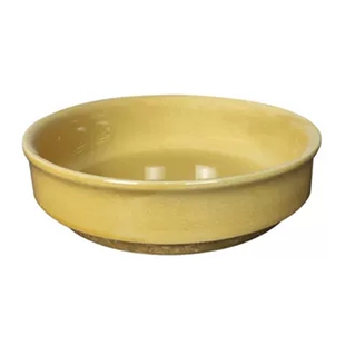 黄釉米饭盆土碗酒店蒸笼米饭碗钵仔饭土钵碗粗陶碗蒸菜蒸饭盆扣肉