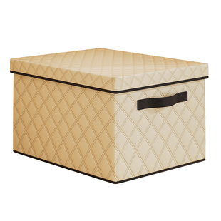 家用布艺衣物收纳箱大容量衣服整理箱衣柜储物箱可折叠收纳盒衣箱