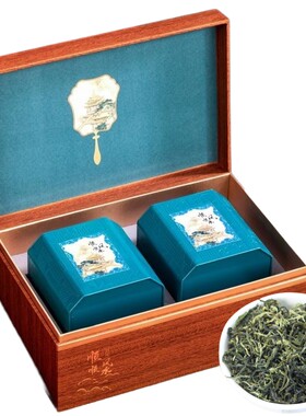 碧螺春明前绿茶罐装礼盒节日送礼