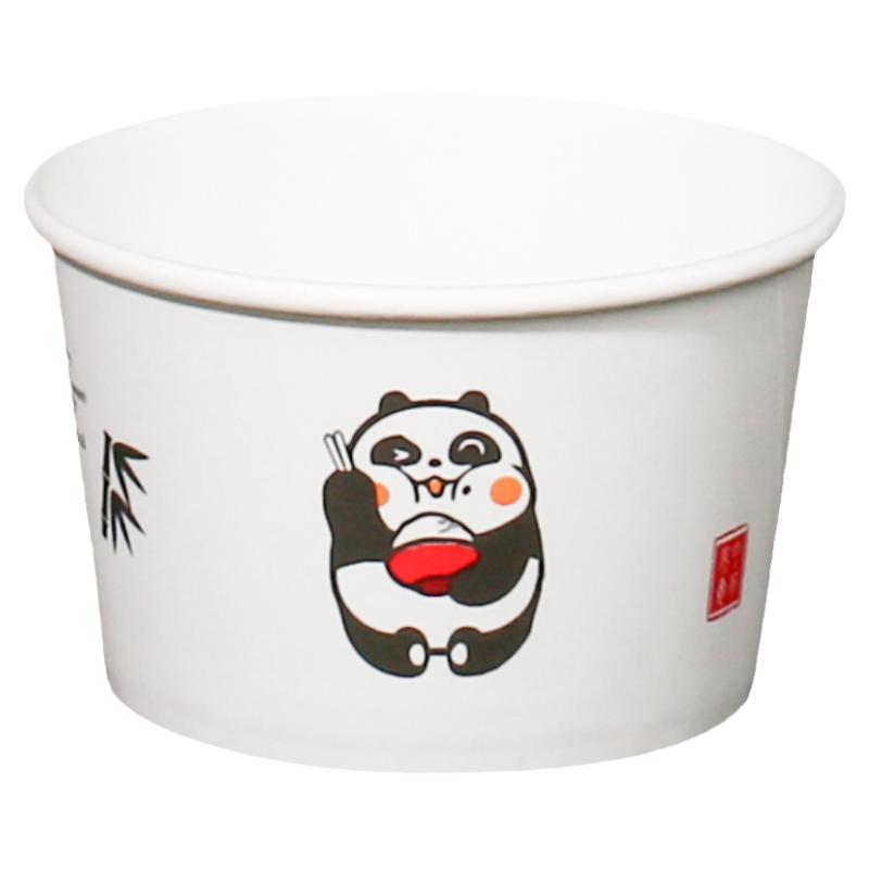 环保加厚圆形纸碗批发防水防油
