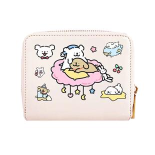 日版线条熊零钱包卡包可爱卡通2025新款女生大容量多功能校园饭卡