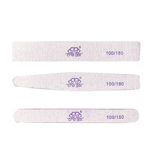 美甲紫心修甲磨砂条卸甲搓条指甲修形打磨工具可水洗优质修磨砂条