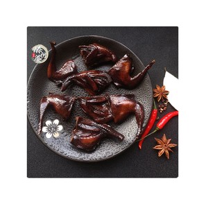 绍兴安昌古镇特产酱鹌鹑 新鲜酱制 酱货年货 农家滕阿婆制作5只装