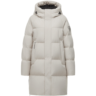 【商场同款】坦博尔冬季男女同款加厚中长羽绒服运动情侣保暖外套