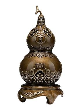 铜师傅黄铜香薰炉中式客厅书房