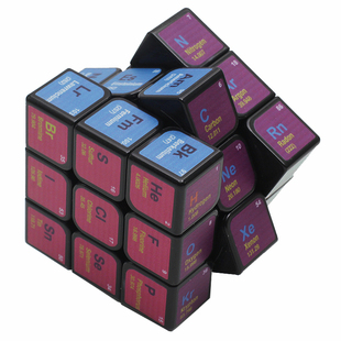 化学元素周期表数学生智力开发儿童教学魔方益智玩具来图打印定制