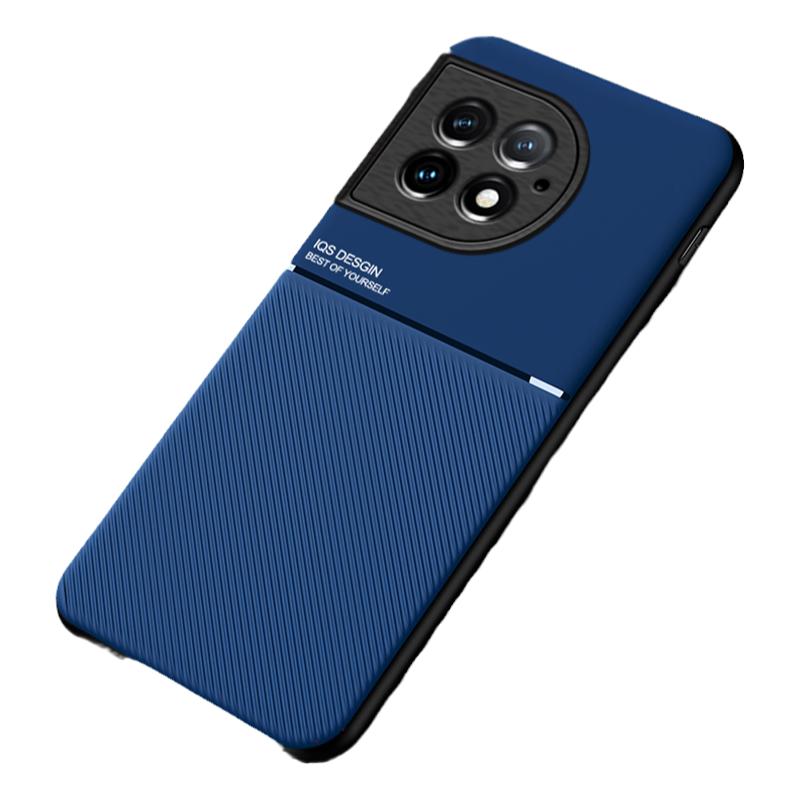 适用一加Ace2Pro手机壳5G内置磁吸铁片1十Ace2por超薄皮纹软壳OnePlus Ace2简约男女保护套1+ac