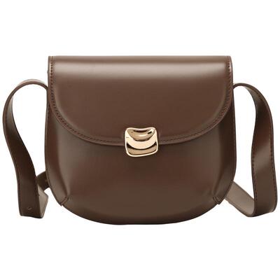 稻草人包包女式2025新款百搭单肩斜挎包女款小众设计腋下包马鞍包