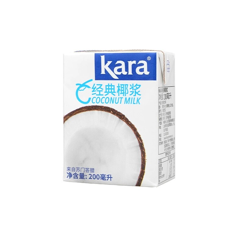 印尼进口kara佳乐椰浆200ml椰汁西米露甜品 椰奶冻奶茶烘焙原料