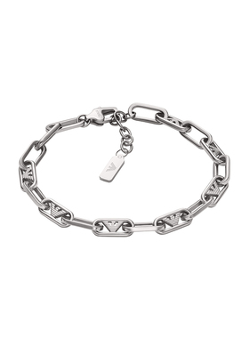 【自营】Armani阿玛尼经典logo系列古巴简约百搭手链送男生礼物