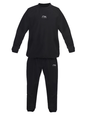 李宁暴汗服燃脂出汗控体服大码