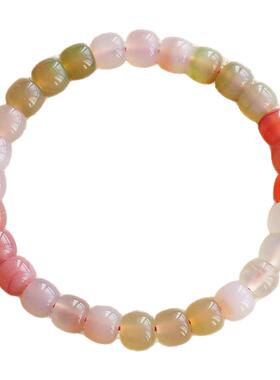 天然盐源玛瑙手串手链