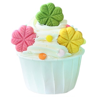 网红四叶草饼干蛋糕装饰叶子彩色幸运草混合装纸杯甜品烘焙插件