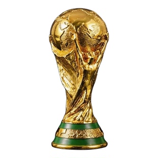 2026年世界杯模型大力神杯奖杯足球比赛奖杯树脂工艺品酒吧装饰场景布置球迷创意纪念摆件定制刻字周边靴串旗