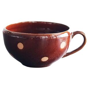 日本光阳陶器志野釉手工丸纹茶杯茶碗汤碗米饭碗小钵大碗复古餐具