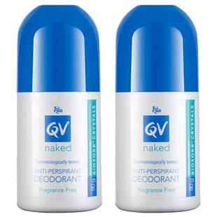 【自营】Ego QV止汗露滚珠80g*2瓶男女腋下正品爽身走珠液澳洲