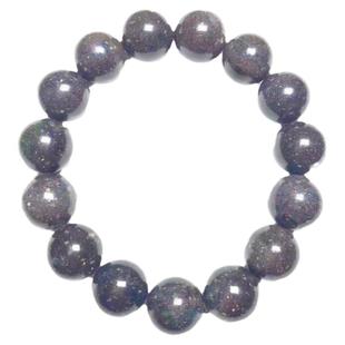 正品黑欧泊手链 Opal 变彩蛋白石手串 天然水晶 焕彩澳宝 闪云山