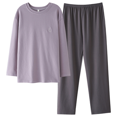 男士睡衣2025新款春秋季长袖纯棉