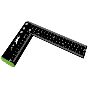 牧刻木工直角尺90度角尺老角尺1米.2寸5高精度铝合金拐尺加厚方尺