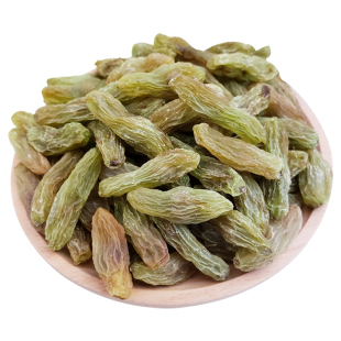 欣果界红绿马奶有籽葡萄干绿色提子干超大颗粒非无籽果干休闲零食