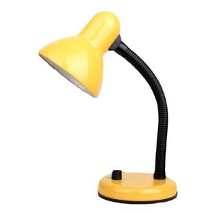 台灯学生卧室宿舍书房办公插电阅读白炽灯泡旋钮调光可换灯泡金属