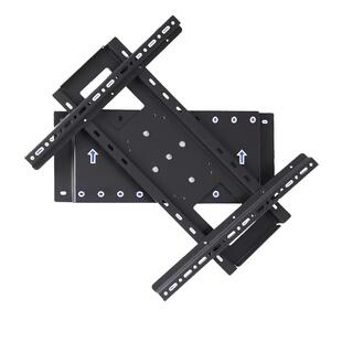 横竖屏壁挂旋转支架90度竖屏广告机液晶直播架电脑显示器电视挂架