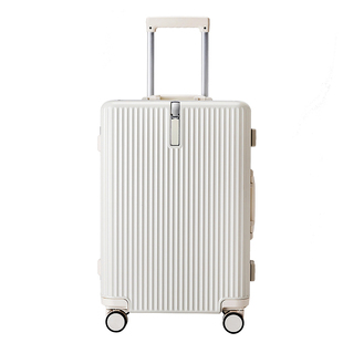 时光记箱包男女26寸行李箱子PC登机旅行密码箱24超静音拉杆万向轮