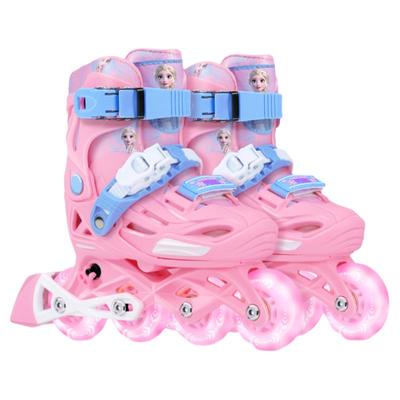 迪士尼溜冰鞋女童专业初学者