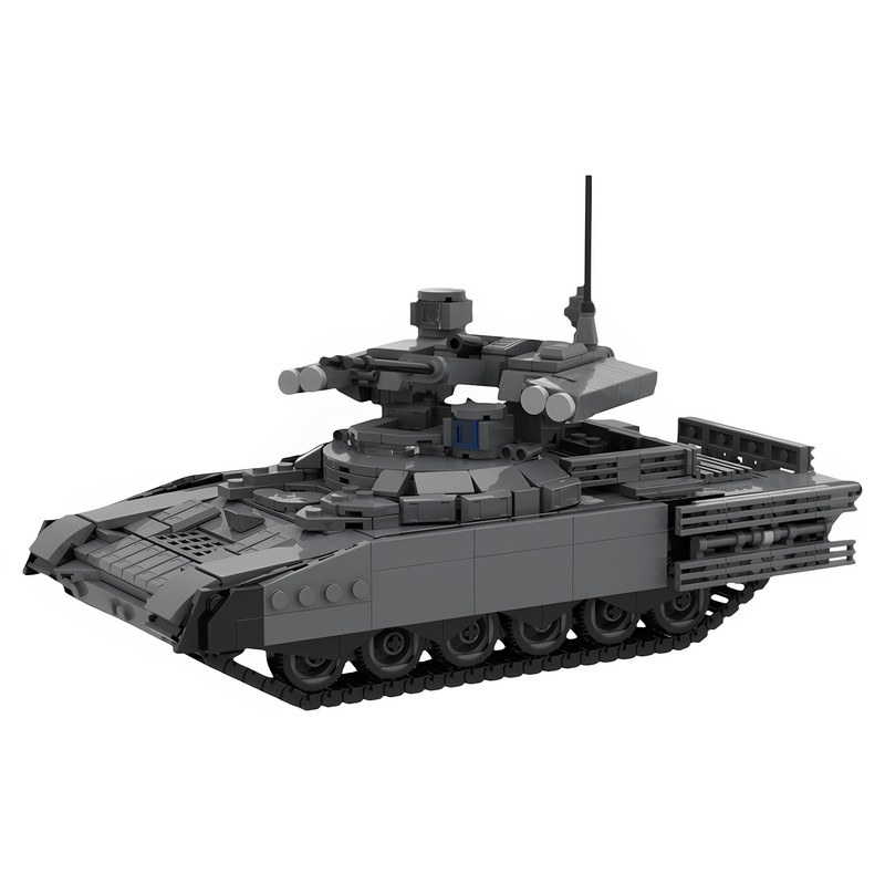 MOC-2501421/35坦克积木模型