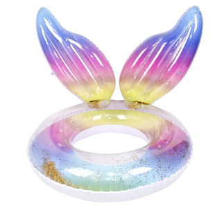 游泳圈儿童救生圈3岁以上防侧翻6岁10岁儿童女孩游泳装备加厚泳圈