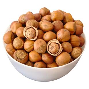 25新货大兴安岭榛子炒熟不开口东北扎兰屯榛子500克包邮现炒