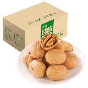 绿岭火猴薄皮原味手剥核桃500g*2箱