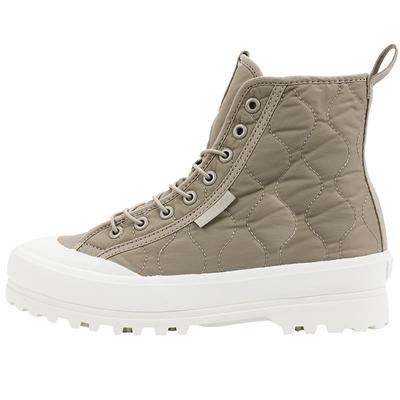 superga厚底马丁靴增高靴子女