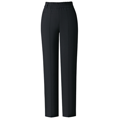 妈妈外穿蚕丝棉裤女士高腰冬季直筒加绒加厚保暖护膝裤子直筒宽松