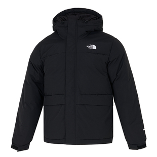 The North Face北面男秋冬新款550蓬75鹅绒户外连帽羽绒服
