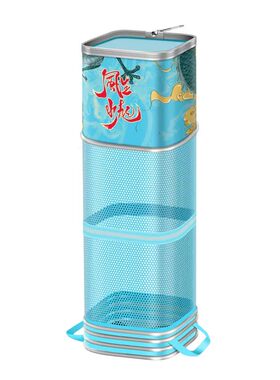 方形便携垂钓野钓小型鱼护网兜
