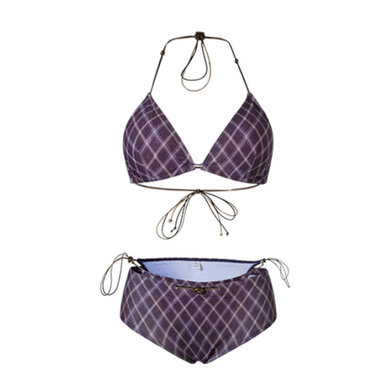 性感比基尼度假风海边小胸聚拢欧美超暴露热辣bikini游泳衣女绝美