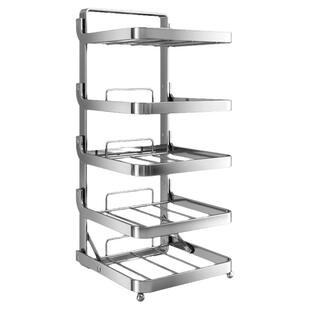 厨房多功能配菜盘多层收纳盘子家用火锅备菜托盘菜盘神器置物架