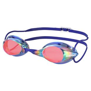 swans诗韵无胶圈泳镜专业男高清防水防雾训练专用游泳镜 进口SR7M