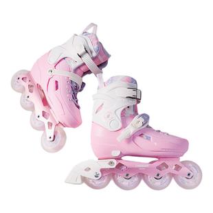 美洲狮儿童轮滑鞋男女童溜冰鞋旱冰鞋报班培训尺寸可调高级款