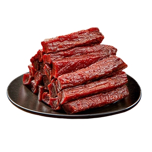 内蒙古特产蒙食珍牛肉干锡盟清真手撕风干牛肉干原味香辣零食小吃