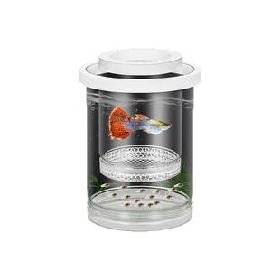 鱼缸隔离盒孔雀鱼繁殖盒凤尾斑马母鱼产房小鱼缸内胎生鱼产卵孵化