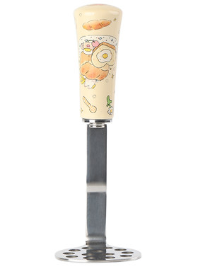蓝莲花家居不锈钢压泥器捣泥器