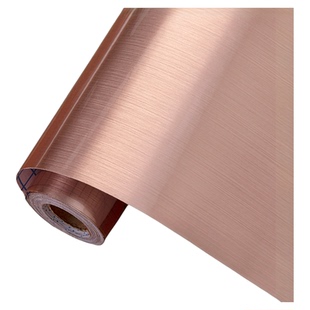 拉丝金属膜贴纸不锈钢改色翻新冰箱贴特厚电梯门贴膜自粘高级装饰